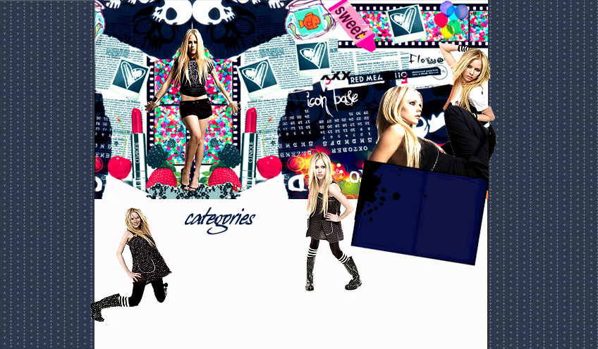 ♥Avril Lavigne Icon Base♥ --->By:Szilkx<---