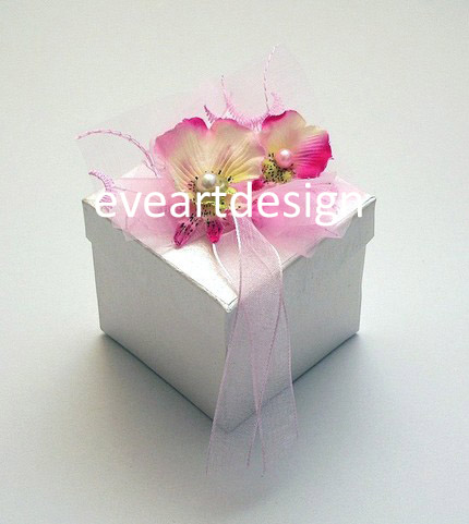 Gentle Orchids Favor Box
