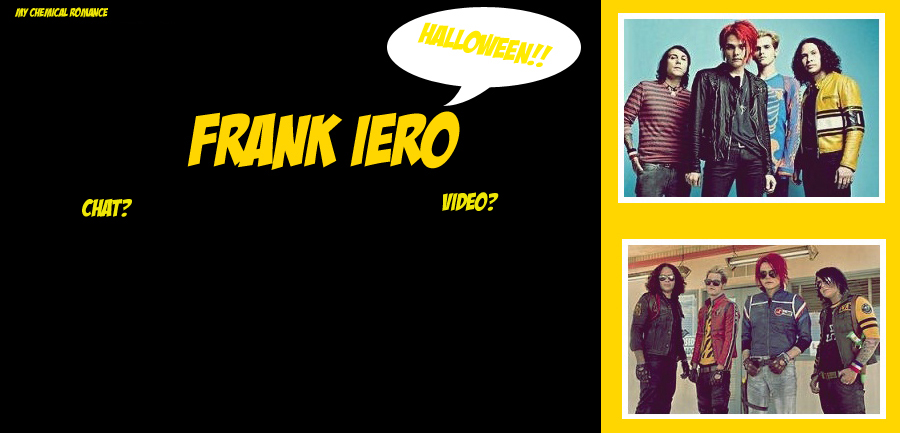 Frank Iero-Halloween   ~  SZERKESZTS ALATT